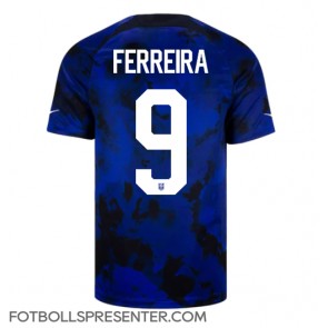 Förenta staterna Jesus Ferreira #9 Borta Matchtröja VM 2022 Kortärmad